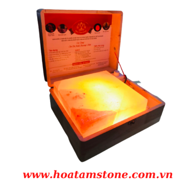 Hộp đá muối phẳng